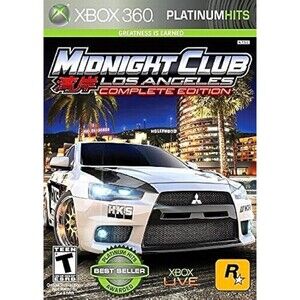 Midnight Club: Los Angeles Complete Edition (Microsoft Xbox 360, 2008)